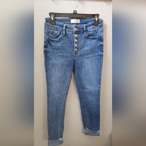 VERVET Blue Skinny Jeans